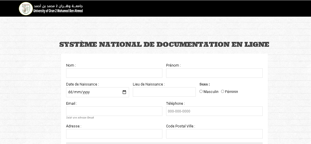 Demande de compte SNDL (en ligne