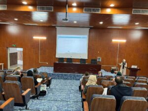 Séance de travail avec les enseignants des matières transversales de la faculté des langues étrangères de l’université Oran 2