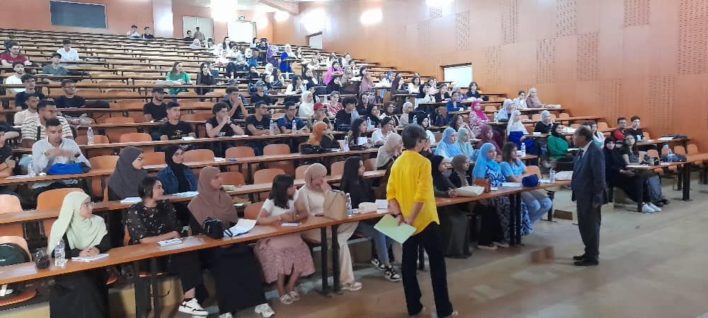 Orientation Session for Double Degree Students in “English Language + Political Science” with the Attendance of the University of Oran 2 Rector