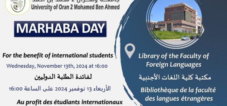 Marhaba Day: Journée des étudiants internationaux