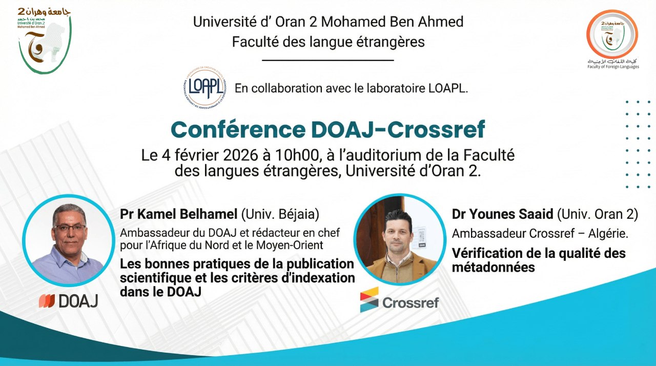 Conférence DOAJ–Crossref