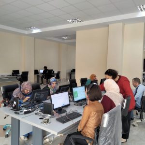 Événement du Test de Positionnement en Anglais à la Faculté des Langues Étrangères, Université d’Oran 2